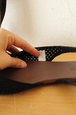 Rothy's The Almond Slingback Black Knit Flats | Size 10.5