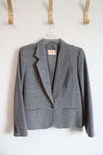 Pendleton Vintage Gray Wool Blazer | S