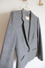 Pendleton Vintage Gray Wool Blazer | S
