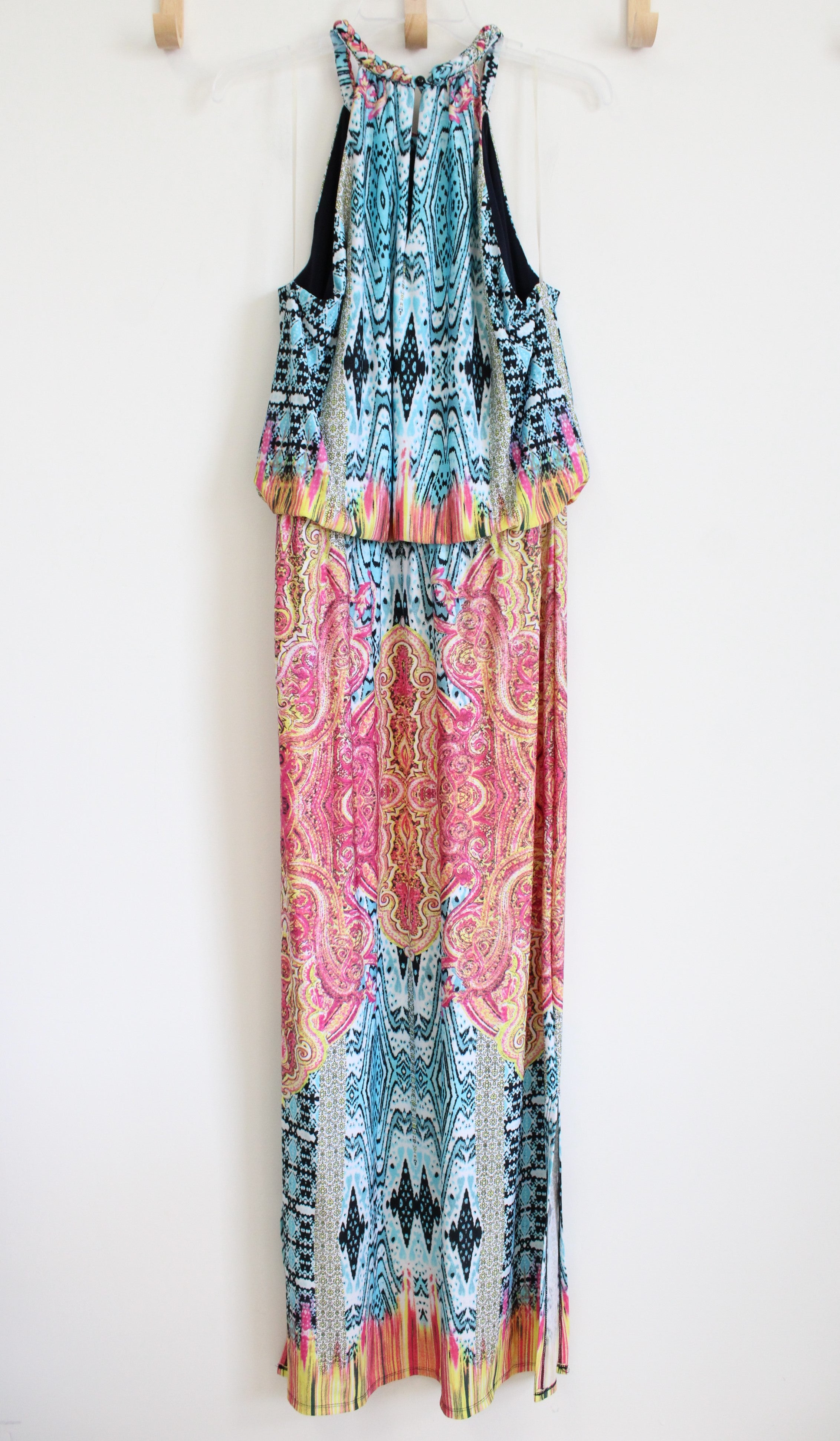 Prelude . . . Colorful Patterned Maxi Dress | XL
