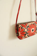 Coach Poppy Floral Scarf Print Crossbody Flight Bag & Wallet