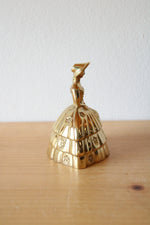 Vintage Brass Southern Belle Dinner Bell