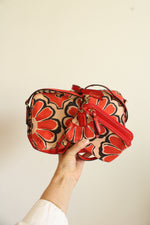 Coach Poppy Floral Scarf Print Crossbody Flight Bag & Wallet