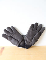 NEW L.L. Bean Scotchgard Leather Camo Gloves | L