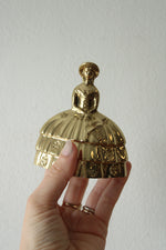 Vintage Brass Southern Belle Dinner Bell