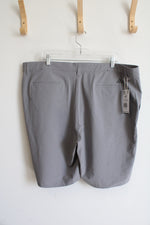NEW Adidas Regular Fit Gray 10" Shorts | 42