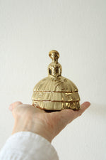 Vintage Brass Southern Belle Dinner Bell