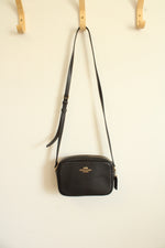 Coach Black Pebble Leather Mini Jamie Camera Bag