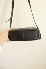 Coach Black Pebble Leather Mini Jamie Camera Bag