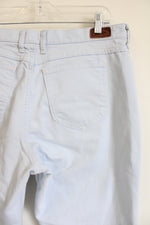 Lee Relaxed Straight Leg Light Blue Pants | 16
