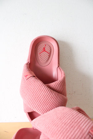 Nike Air Jordan Pink Corduroy Canyon Sophia Slide Sandals | Size 8