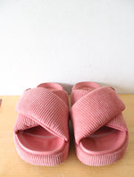 Nike Air Jordan Pink Corduroy Canyon Sophia Slide Sandals | Size 8