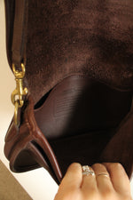 Coach Penny Pocket Purse Mahogany Crossbody Purse