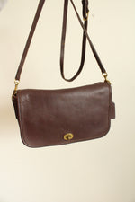 Coach Penny Pocket Purse Mahogany Crossbody Purse