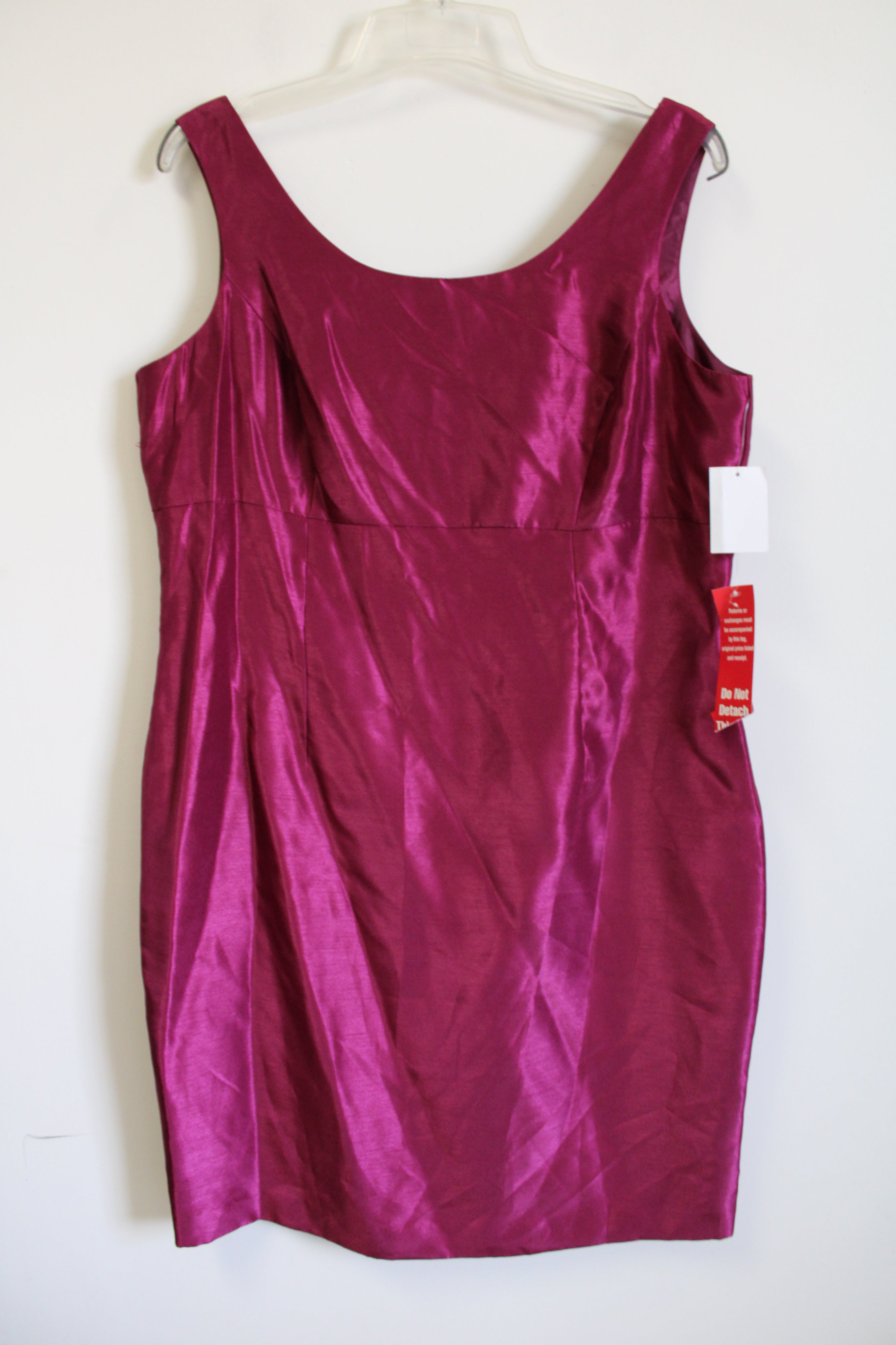 NEW Danny & Nicole Magenta Taffeta Dress | 18