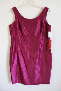NEW Danny & Nicole Magenta Taffeta Dress | 18