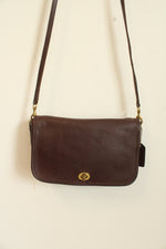 Coach Penny Pocket Purse Mahogany Crossbody Purse