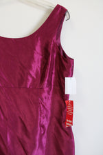NEW Danny & Nicole Magenta Taffeta Dress | 18