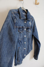 Maurices Distressed Denim Jacket | M