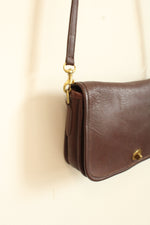 Coach Penny Pocket Purse Mahogany Crossbody Purse