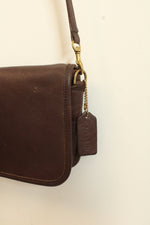 Coach Penny Pocket Purse Mahogany Crossbody Purse
