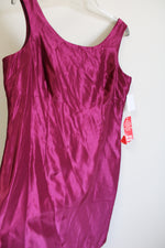 NEW Danny & Nicole Magenta Taffeta Dress | 18