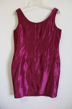 NEW Danny & Nicole Magenta Taffeta Dress | 18