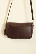 Coach Penny Pocket Purse Mahogany Crossbody Purse