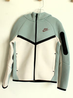 Nike Sage Green Tech Fleece Windrunner Full Zip Hoodie | 6-8 (S)