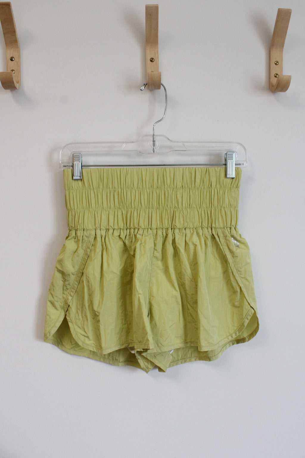 Free People Movement The Way Home Pomelo Yellow Athletic Shorts | S