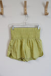 Free People Movement The Way Home Pomelo Yellow Athletic Shorts | S