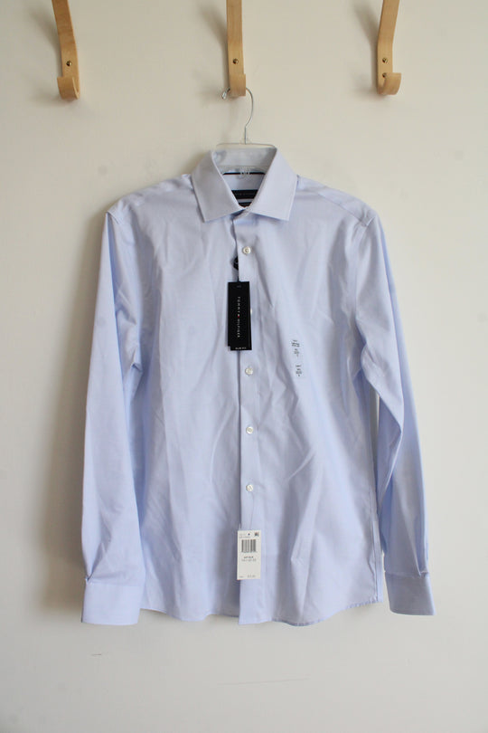 NEW Tommy Hilfiger Slim Fit Light Blue Button Down Shirt | S