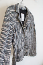 Aeropostale Gray Patterned Blazer | L