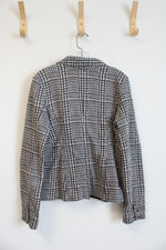 Aeropostale Gray Patterned Blazer | L