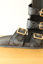 Coach Allanah Signature Canvas Slide Sandals | Size 6