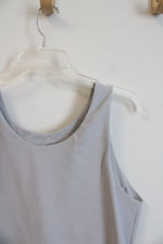 NEW 32 Degrees Cool Gray Ribbed Padded Tank Top | L