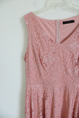 MeetJen Pink Lace Dress | 4XL