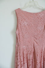 MeetJen Pink Lace Dress | 4XL