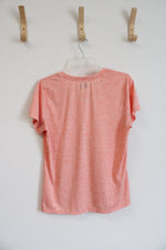 Under Armour Orange V-Neck Shirt | L