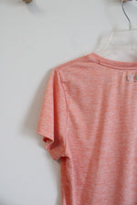 Under Armour Orange V-Neck Shirt | L