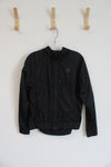 Nike Black Full Zip Windbreaker | XS