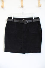 Sonoma Petite Black Corduroy Skirt | 8