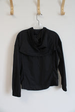 Nike Black Full Zip Windbreaker | XS