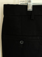 NEW Haggar Black No Iron Flat Front Classic Fit Khakis | 40X32