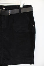 Sonoma Petite Black Corduroy Skirt | 8