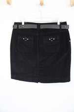 Sonoma Petite Black Corduroy Skirt | 8