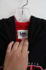 Lee Sport Vintage Black Philadelphia Sixers Hoodie | XL