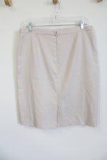 Anne Klein Off White Business Skirt | 10