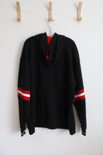 Lee Sport Vintage Black Philadelphia Sixers Hoodie | XL