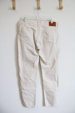 Polo Ralph Lauren Astor Slim Boyfriend Cream Patchwork Jeans | 29